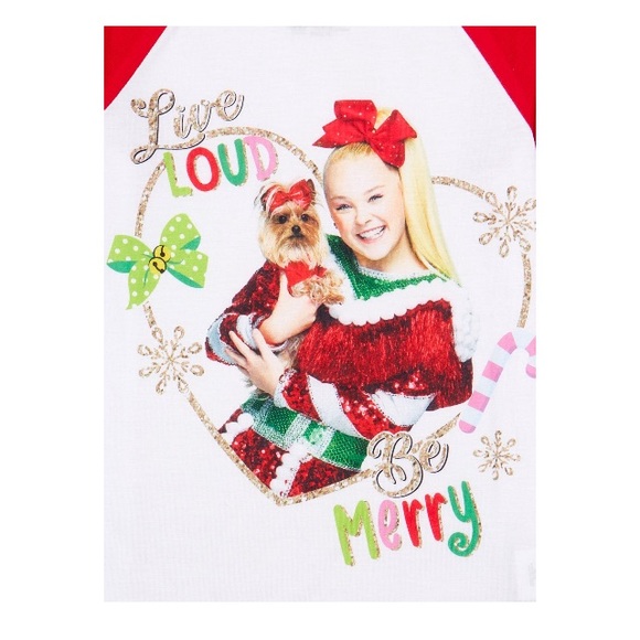 Jojo Siwa Girls Long Sleeve 2-Piece Pajama Set - Picture 3 of 3